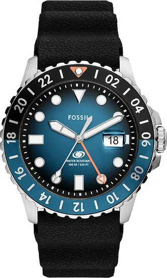 FOSSIL Blue GMT FS6049