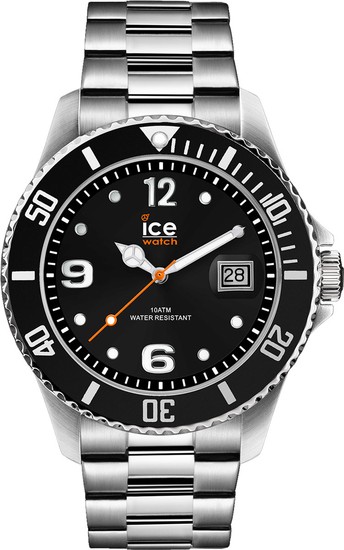 ICE-WATCH - ICE STEEL - BLACK SILVER 016031