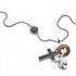 DIESEL Stainless Steel Interchangeable Pendant Necklace DX1215040