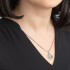 LOTUS STYLE WOMEN'S STAINLESS STEEL NECKLACE LS2180-1/1