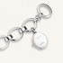 ROSEFIELD The Oval Charm Chain White Silver SWSSS-OV14