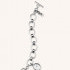 ROSEFIELD The Oval Charm Chain White Silver SWSSS-OV14