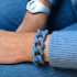 Ice - Jewellery | Chain Bracelet | Artic Blue | 020356