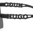 HUGO BOSS MASK-STYLE SUNGLASSES IN BLACK WITH 3D-LOGO TEMPLES HG1284/S 807/IR